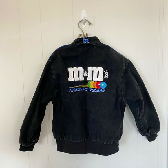 Vintage Nascar Ken Schrader #36 M&M's Racing Team Jacket JH Design Youth Medium - Picture 12 of 12